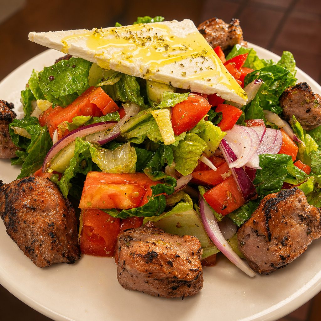Greek-American Salad.