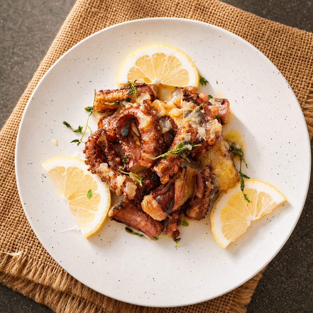 Grilled Octopus.