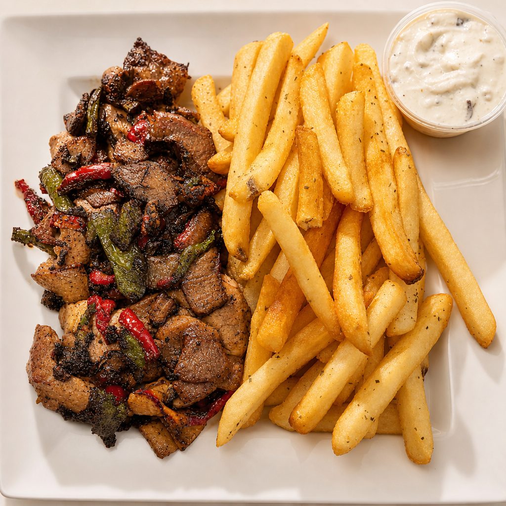 Pork Tenderloin Kebab.