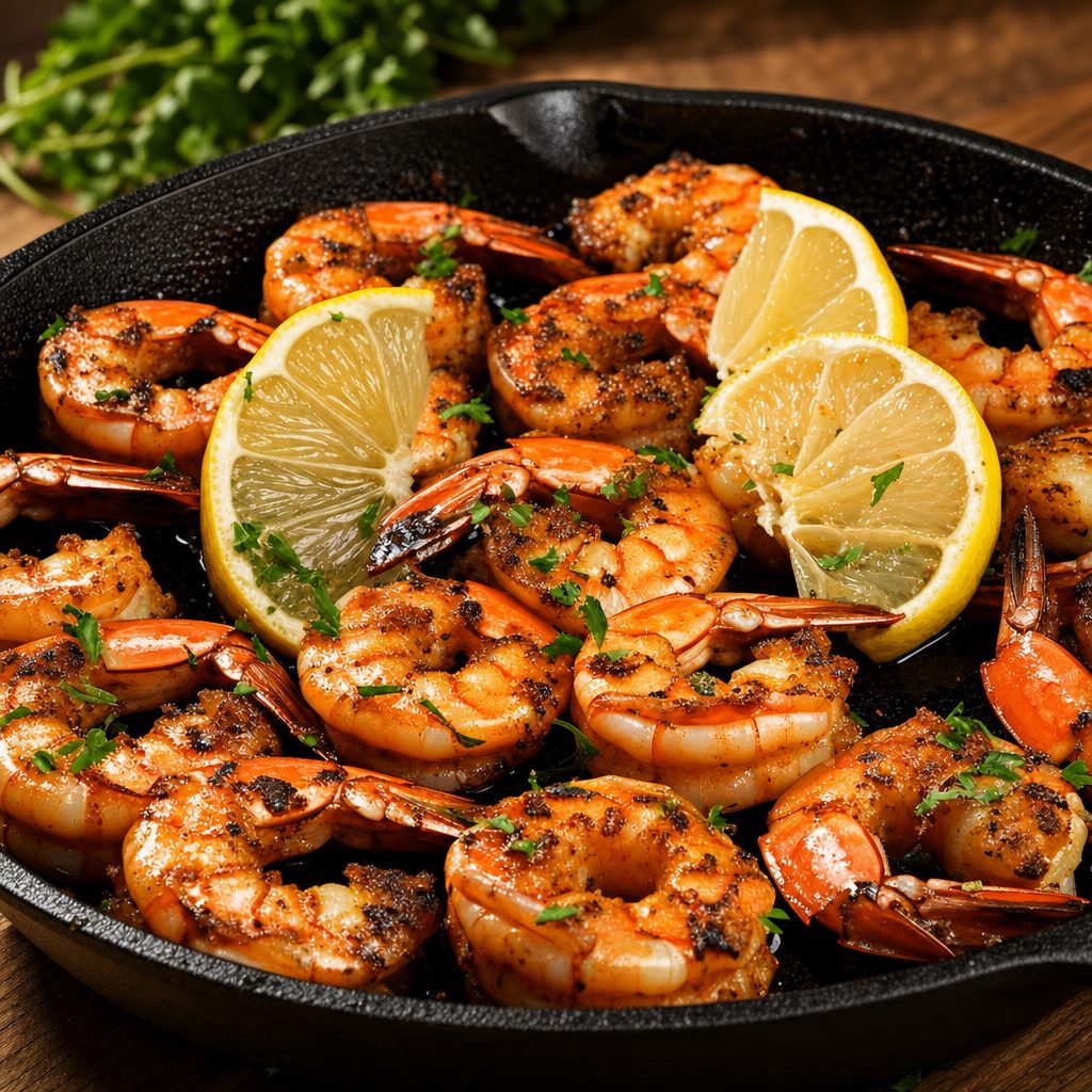 Grilled Shrimp.
